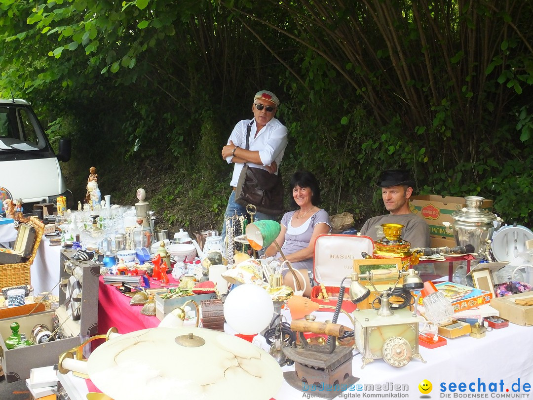 Waldflohmarkt: Mengen-Rosna, 10.07.2016