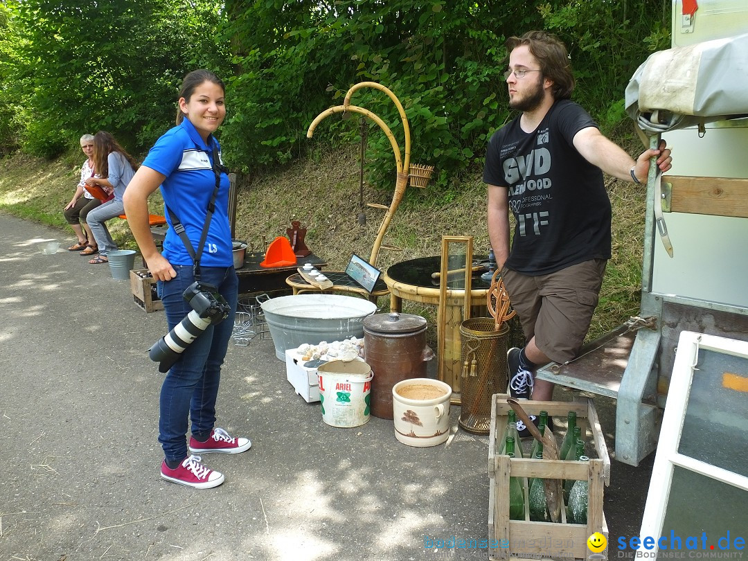 Waldflohmarkt: Mengen-Rosna, 10.07.2016