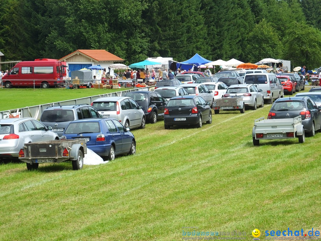 Waldflohmarkt: Mengen-Rosna, 10.07.2016