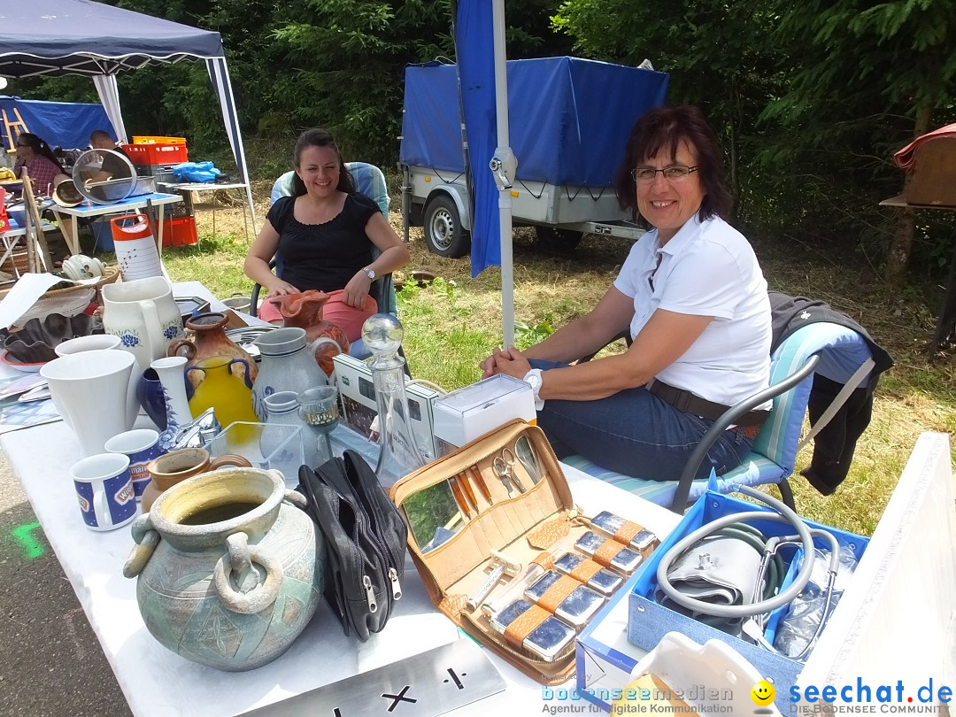 Waldflohmarkt: Mengen-Rosna, 10.07.2016