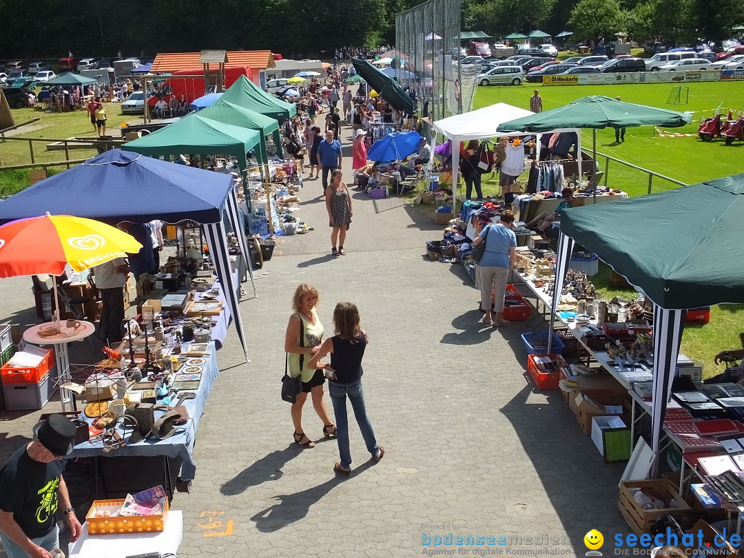 Waldflohmarkt: Mengen-Rosna, 10.07.2016