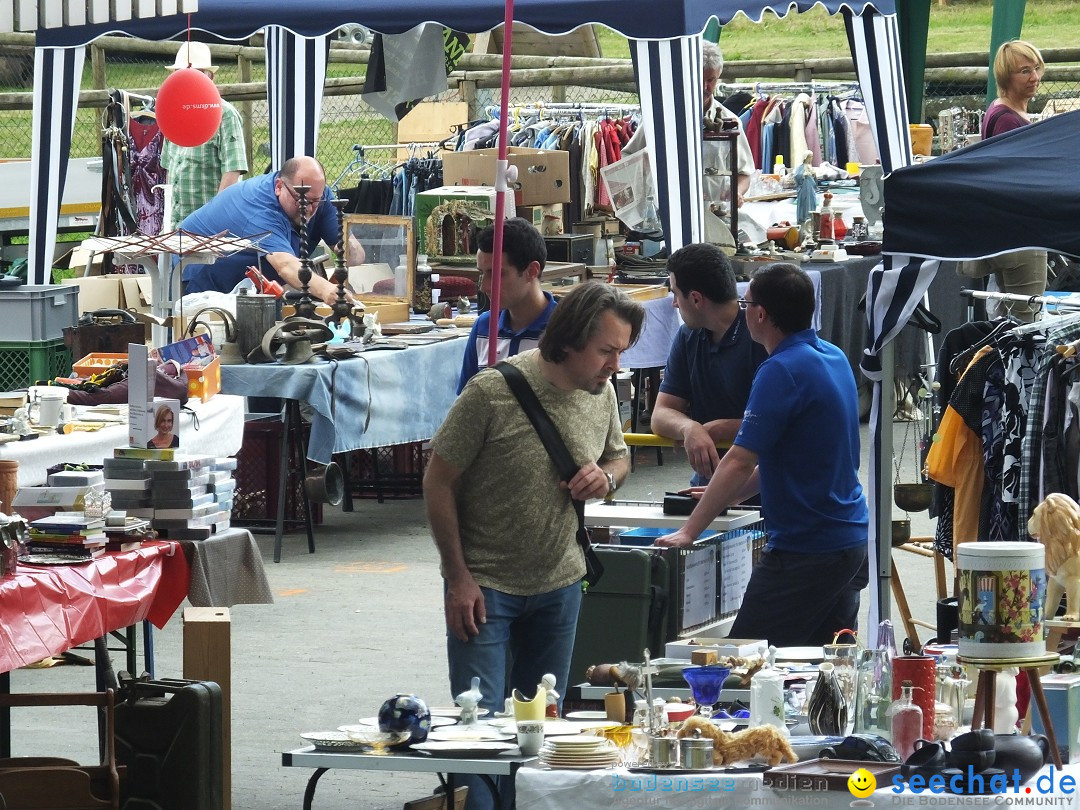 Waldflohmarkt: Mengen-Rosna, 10.07.2016