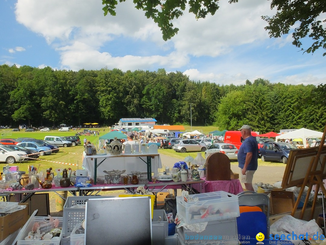 Waldflohmarkt: Mengen-Rosna, 10.07.2016