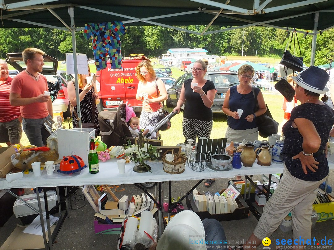 Waldflohmarkt: Mengen-Rosna, 10.07.2016