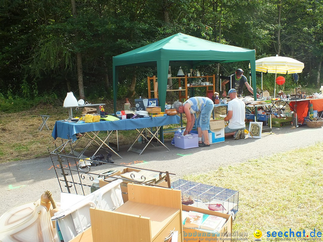 Waldflohmarkt: Mengen-Rosna, 10.07.2016