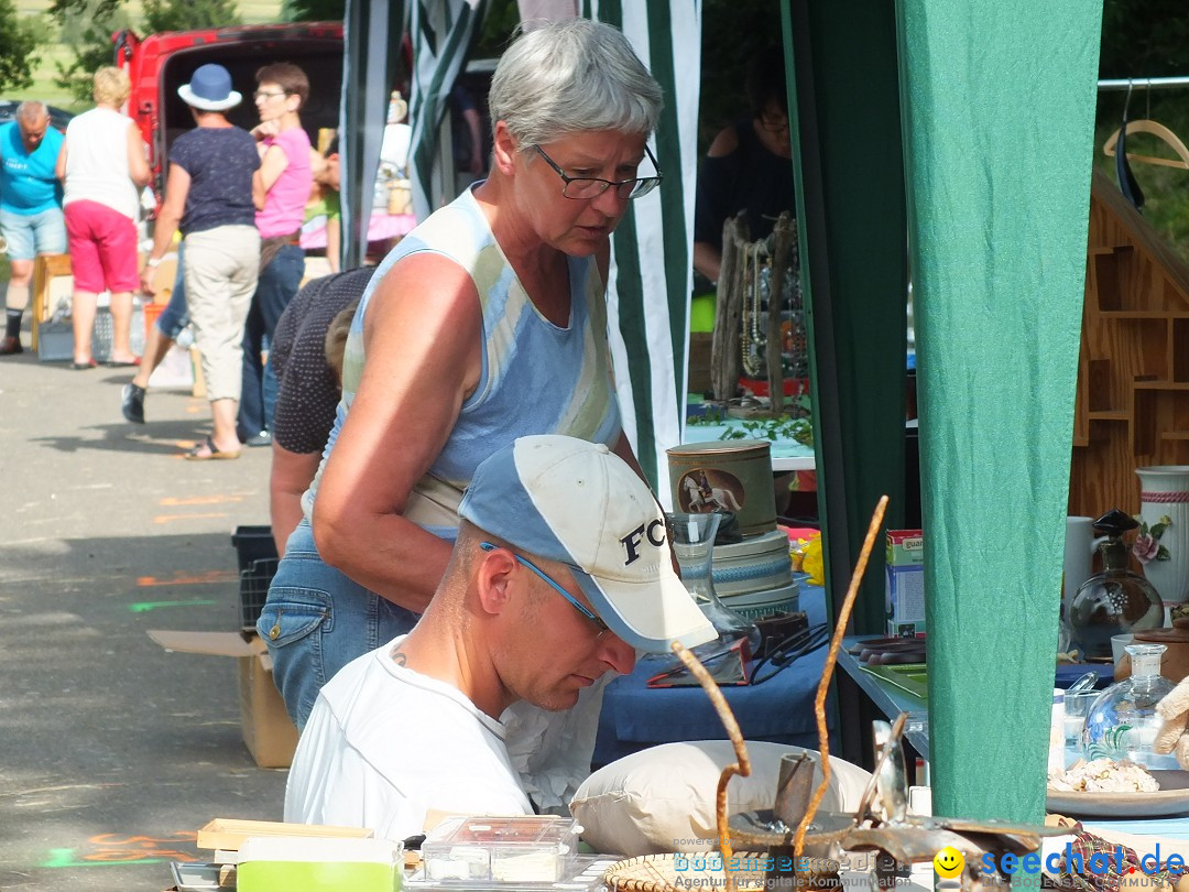 Waldflohmarkt: Mengen-Rosna, 10.07.2016