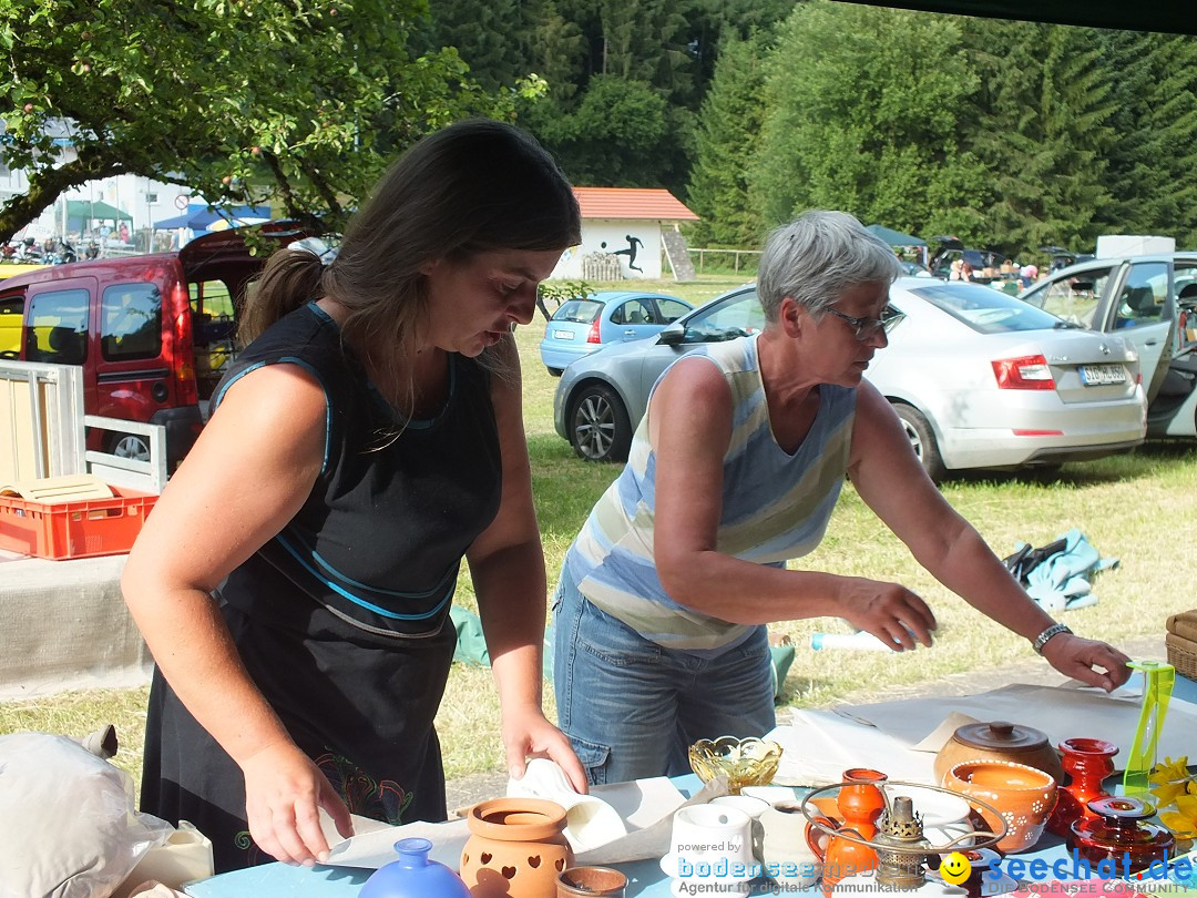 Waldflohmarkt: Mengen-Rosna, 10.07.2016