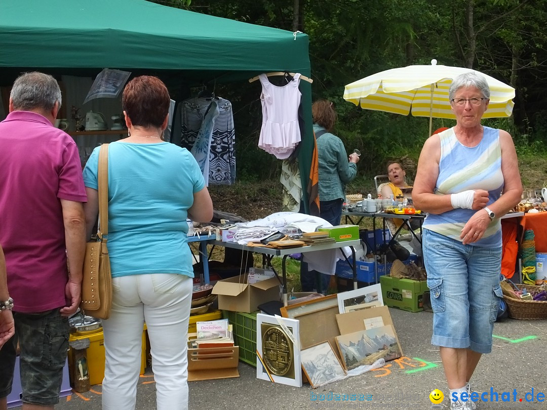 Waldflohmarkt: Mengen-Rosna, 10.07.2016