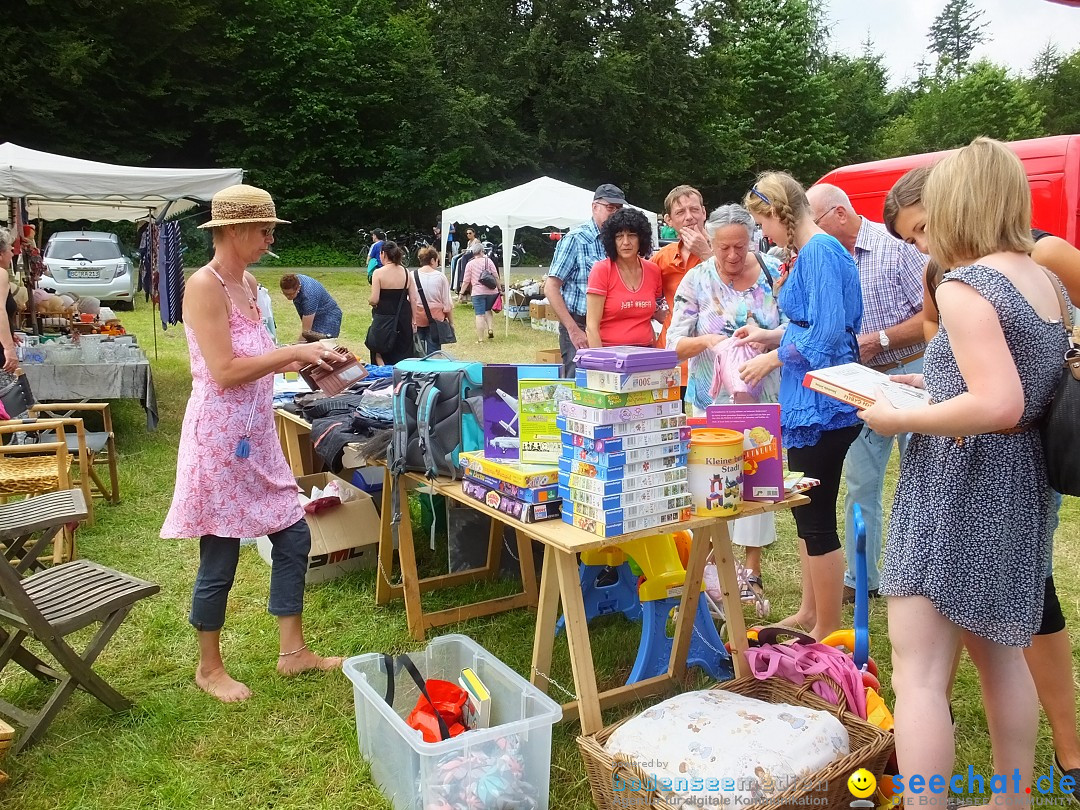 Waldflohmarkt: Mengen-Rosna, 10.07.2016