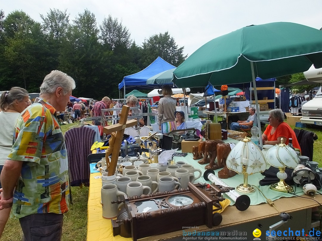 Waldflohmarkt: Mengen-Rosna, 10.07.2016