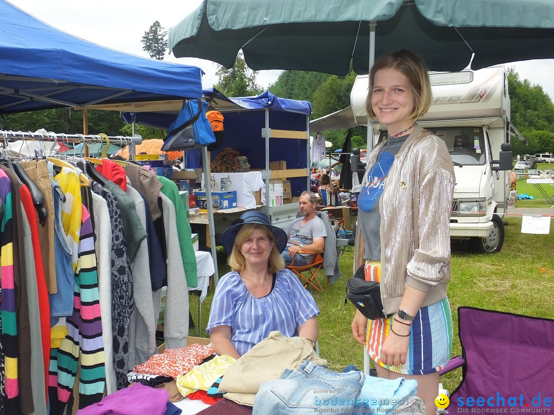 Waldflohmarkt: Mengen-Rosna, 10.07.2016