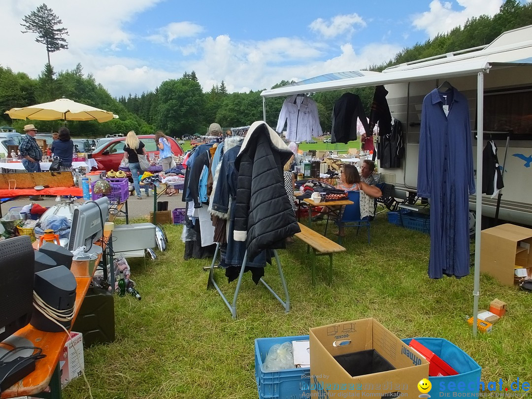 Waldflohmarkt: Mengen-Rosna, 10.07.2016