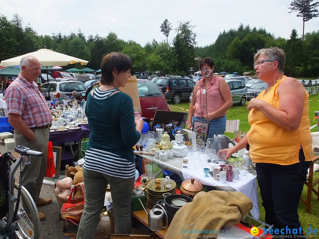 Waldflohmarkt: Mengen-Rosna, 10.07.2016