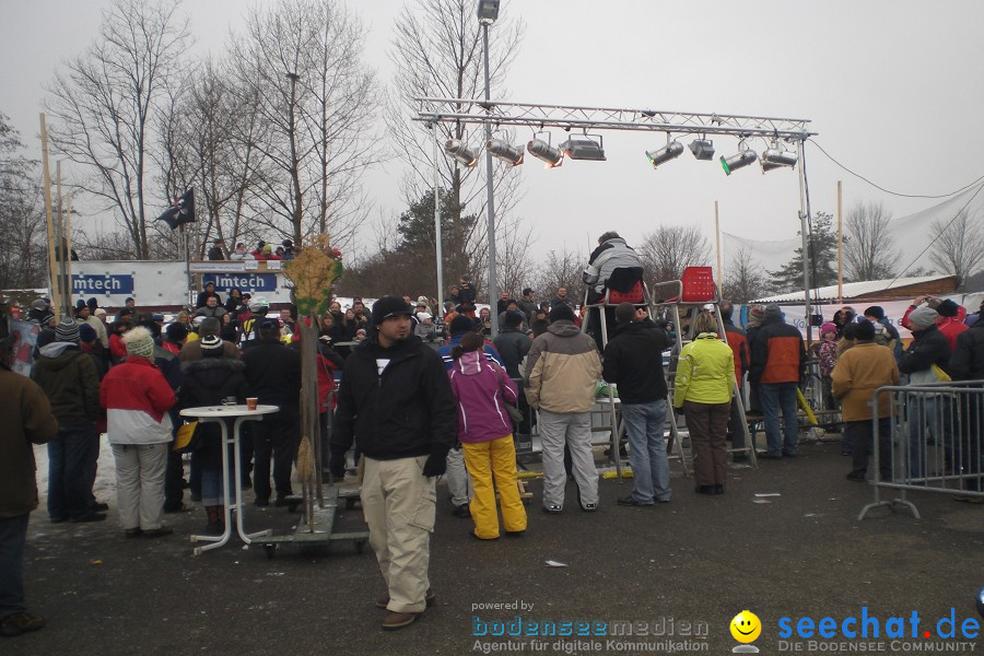 Schneeballschlacht-Weltcup am Bodensee: Langenargen, 09.01.2010