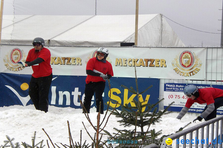 Schneeballschlacht-Weltcup am Bodensee: Langenargen, 09.01.2010