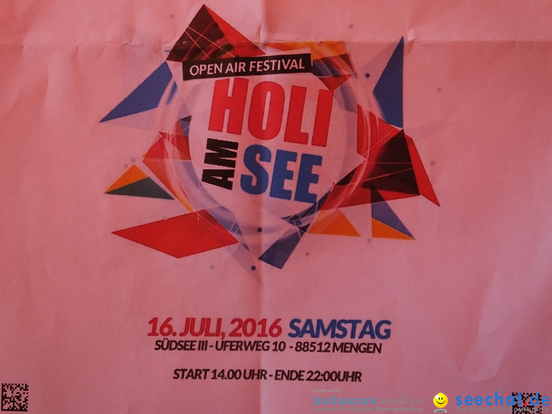 HOLI AM SEE - Holifestival in Mengen, 16.07.2016