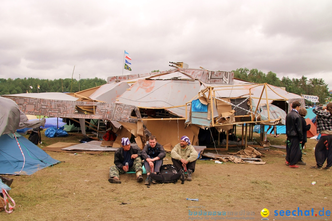 Haltestelle Woodstock Festival Polen: Kostrzyn nahe Odr&amp;amp;amp;amp;amp;#261;, 16.07.2016