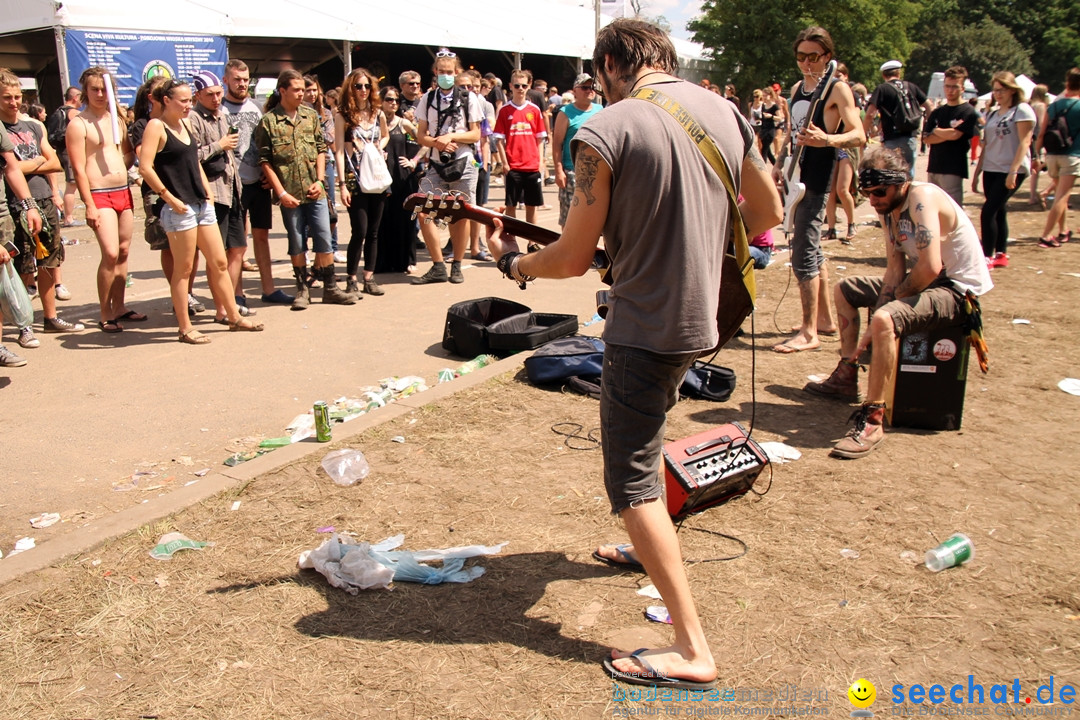 Haltestelle Woodstock Festival Polen: Kostrzyn nahe Odr&amp;amp;amp;amp;amp;#261;, 16.07.2016