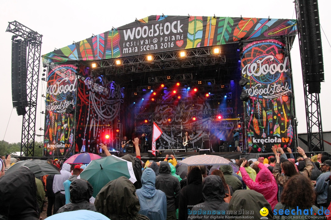 Haltestelle Woodstock Festival Polen: Kostrzyn nahe Odr&amp;amp;amp;amp;amp;#261;, 16.07.2016