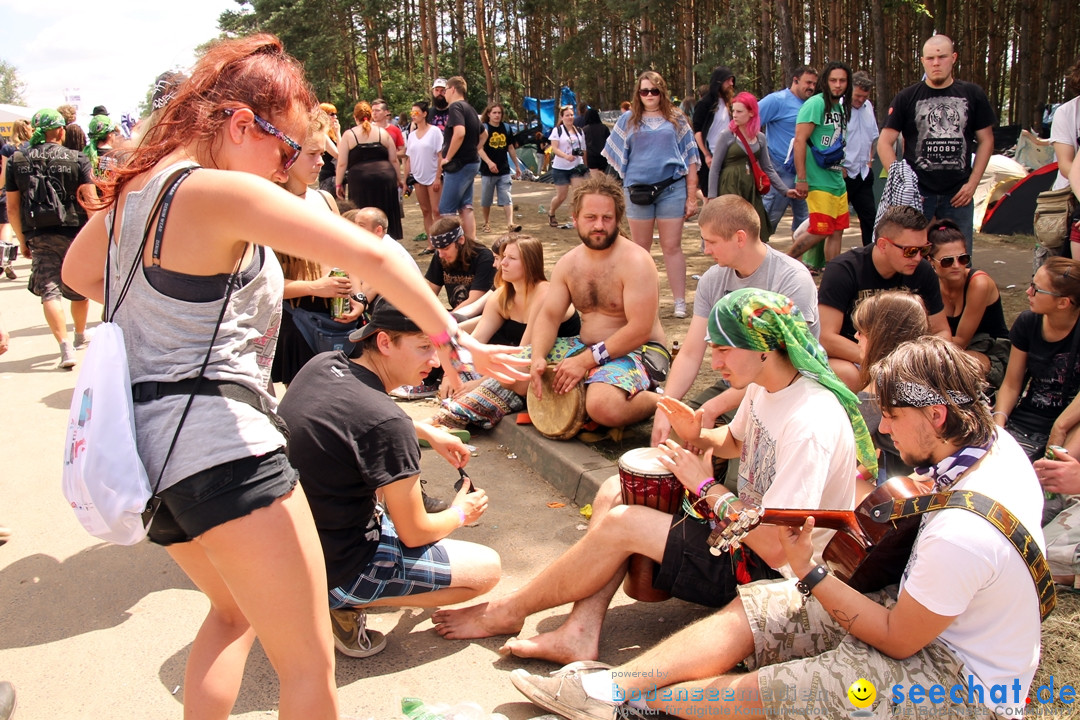 Haltestelle Woodstock Festival Polen: Kostrzyn nahe Odr&amp;amp;amp;amp;amp;#261;, 16.07.2016