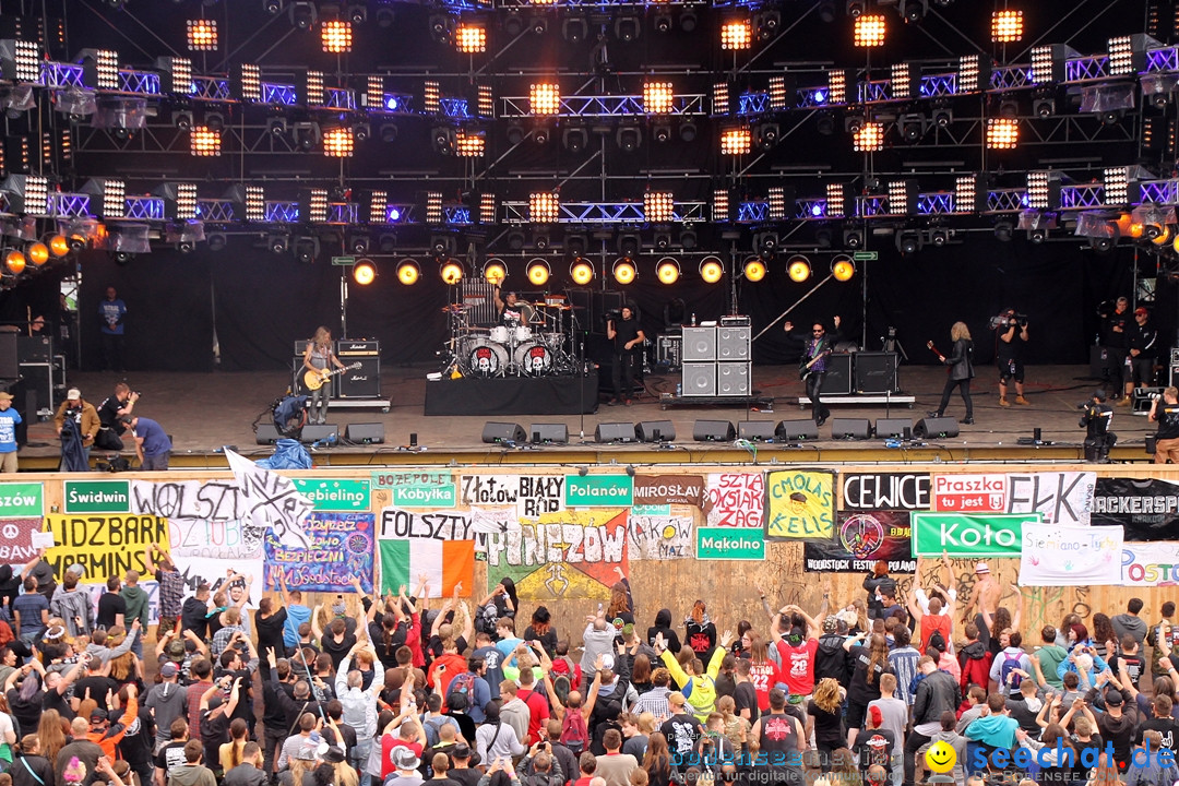 Haltestelle Woodstock Festival Polen: Kostrzyn nahe Odr&amp;amp;amp;amp;amp;#261;, 16.07.2016