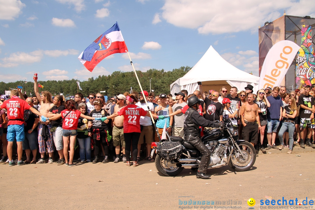 Haltestelle Woodstock Festival Polen: Kostrzyn nahe Odr&amp;amp;amp;amp;amp;#261;, 16.07.2016