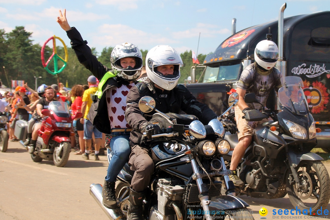 Haltestelle Woodstock Festival Polen: Kostrzyn nahe Odr&amp;amp;amp;amp;amp;#261;, 16.07.2016