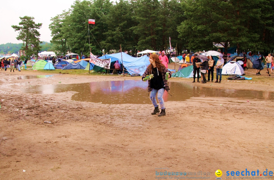 Haltestelle Woodstock Festival Polen: Kostrzyn nahe Odr&amp;amp;amp;amp;amp;#261;, 16.07.2016