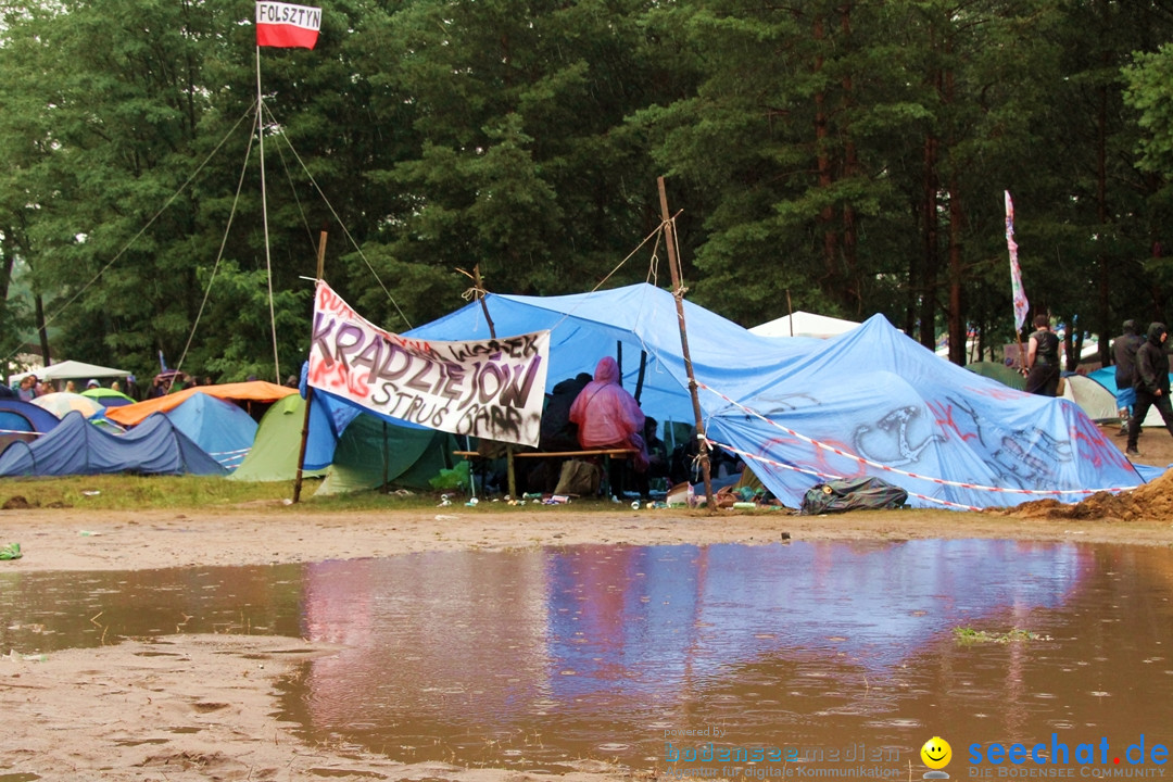 Haltestelle Woodstock Festival Polen: Kostrzyn nahe Odr&amp;amp;amp;amp;amp;#261;, 16.07.2016