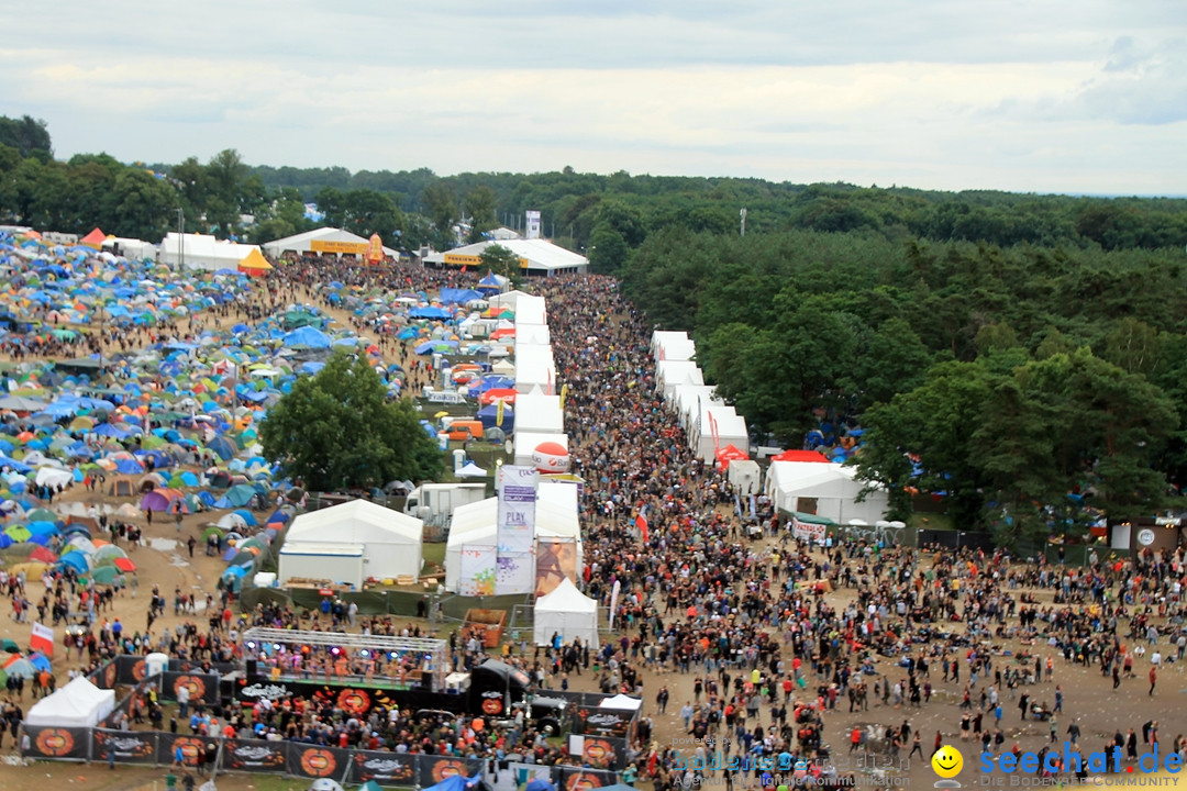 Haltestelle Woodstock Festival Polen: Kostrzyn nahe Odr&amp;amp;amp;amp;amp;#261;, 16.07.2016