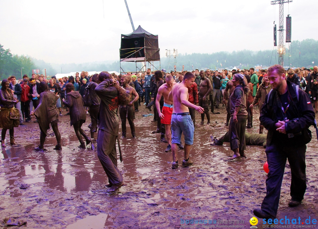 Haltestelle Woodstock Festival Polen: Kostrzyn nahe Odr&amp;amp;amp;amp;amp;#261;, 16.07.2016