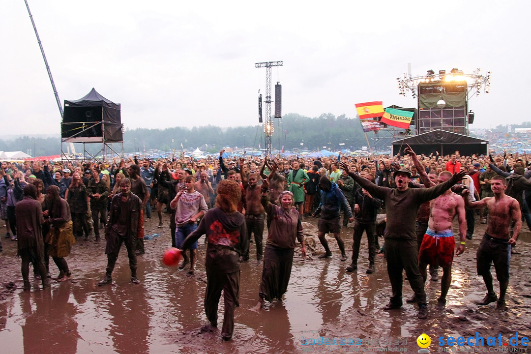 Haltestelle Woodstock Festival Polen: Kostrzyn nahe Odr&amp;amp;amp;amp;amp;#261;, 16.07.2016