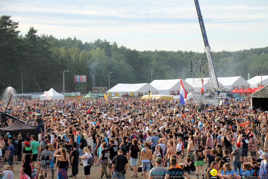 Haltestelle Woodstock Festival Polen: Kostrzyn nahe Odr&amp;amp;amp;amp;amp;#261;, 16.07.2016