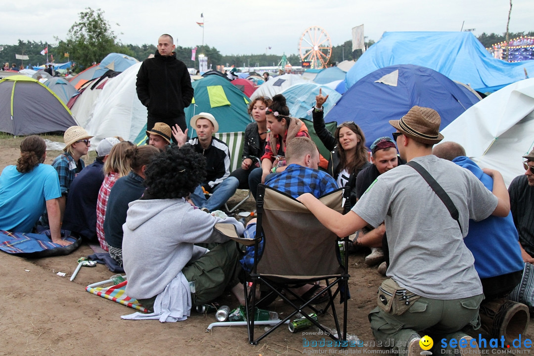 Haltestelle Woodstock Festival Polen: Kostrzyn nahe Odr&amp;amp;amp;amp;amp;#261;, 16.07.2016