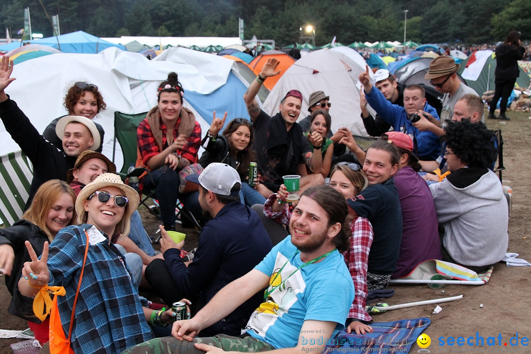 Haltestelle Woodstock Festival Polen: Kostrzyn nahe Odr&amp;amp;amp;amp;amp;#261;, 16.07.2016