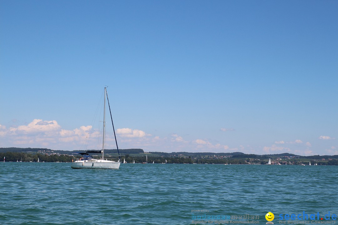 Uferfest mit Feuerwerk: Langenargen am Bodensee, 30.07.2016