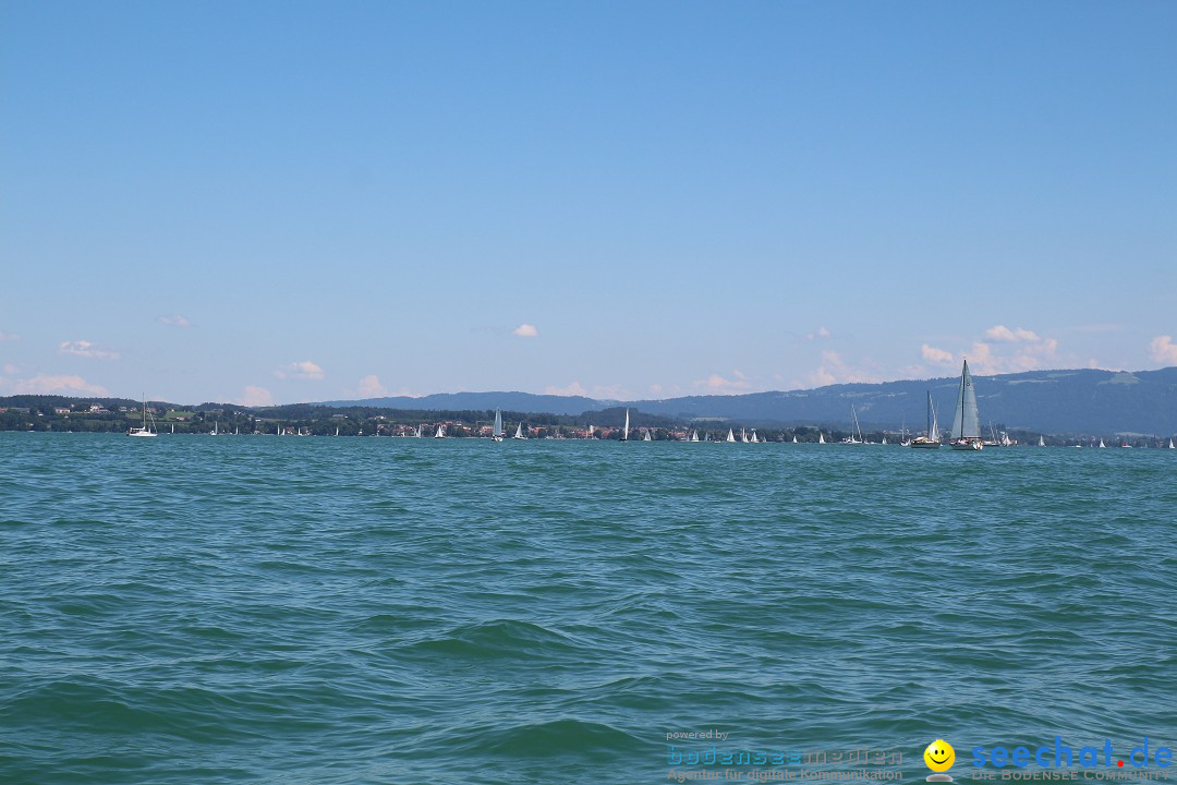 Uferfest mit Feuerwerk: Langenargen am Bodensee, 30.07.2016