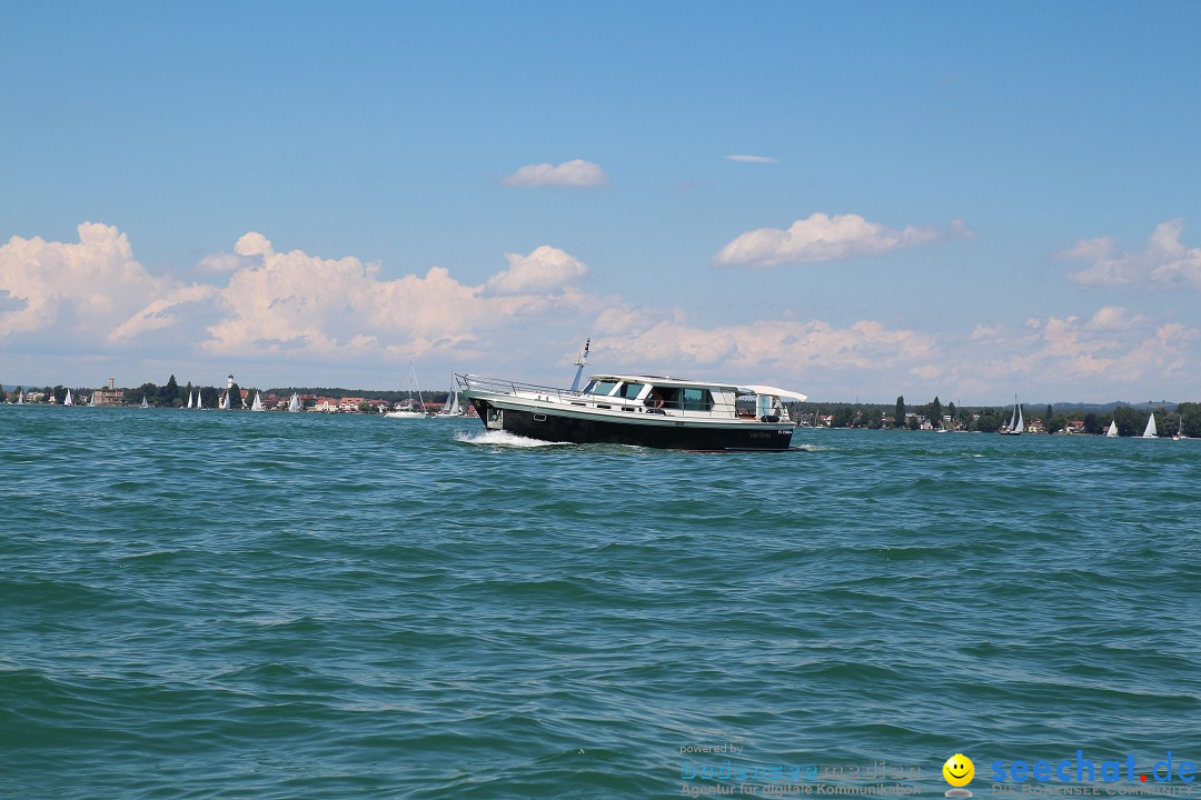 Uferfest mit Feuerwerk: Langenargen am Bodensee, 30.07.2016