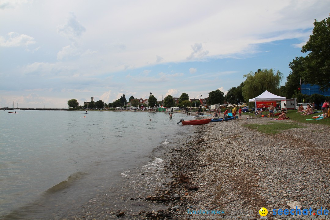 Uferfest mit Feuerwerk: Langenargen am Bodensee, 30.07.2016