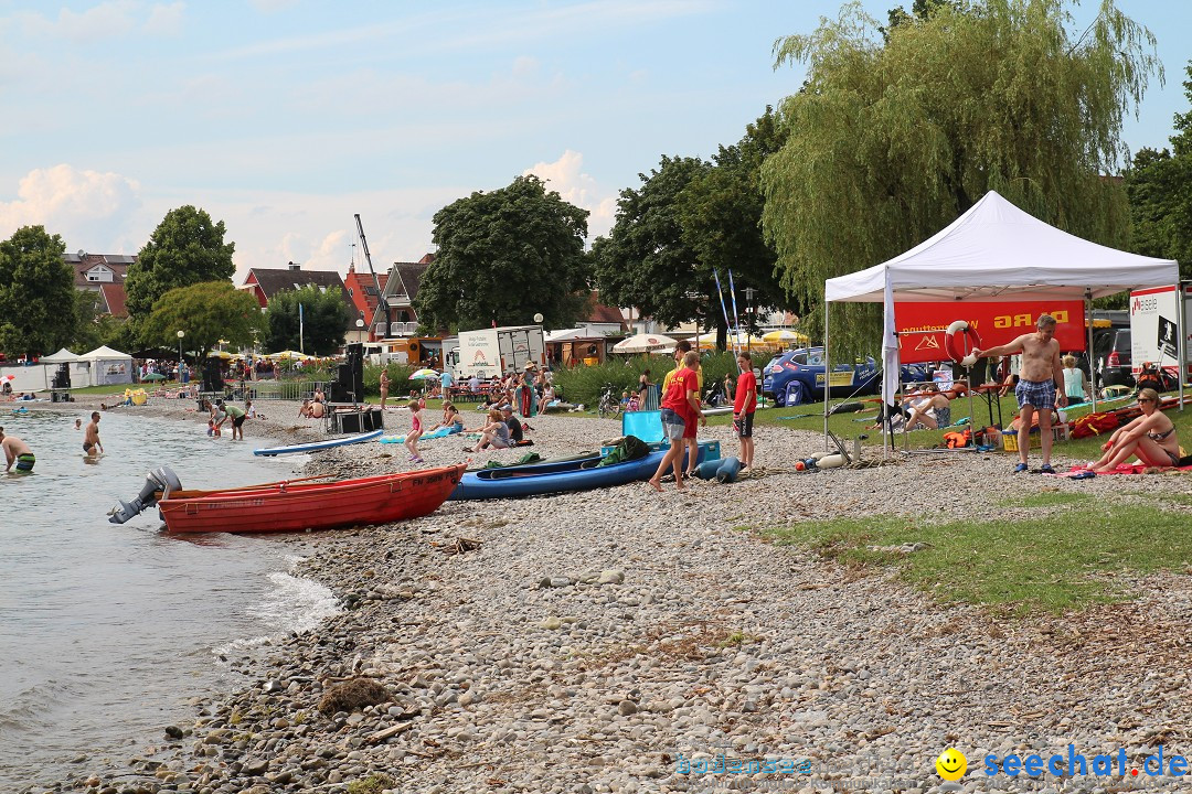 Uferfest mit Feuerwerk: Langenargen am Bodensee, 30.07.2016