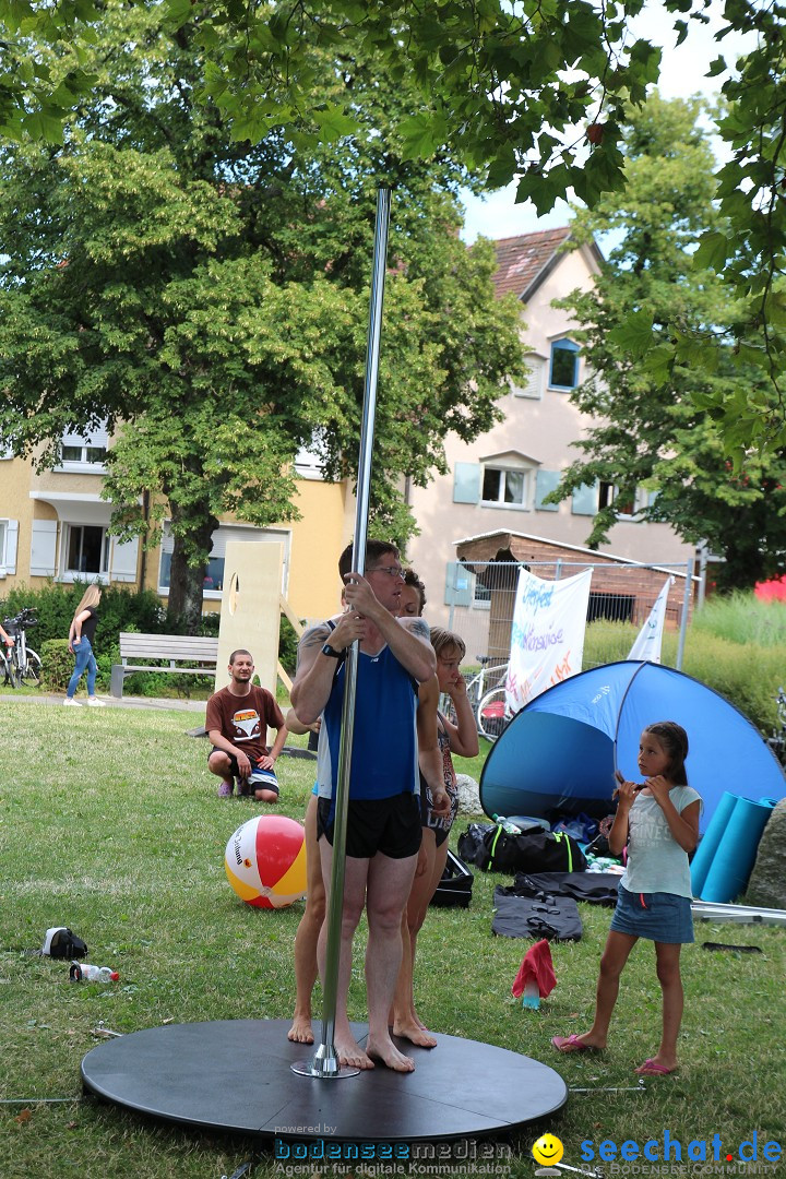 Uferfest mit Feuerwerk: Langenargen am Bodensee, 30.07.2016