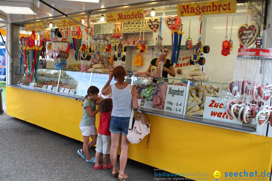 Uferfest mit Feuerwerk: Langenargen am Bodensee, 30.07.2016