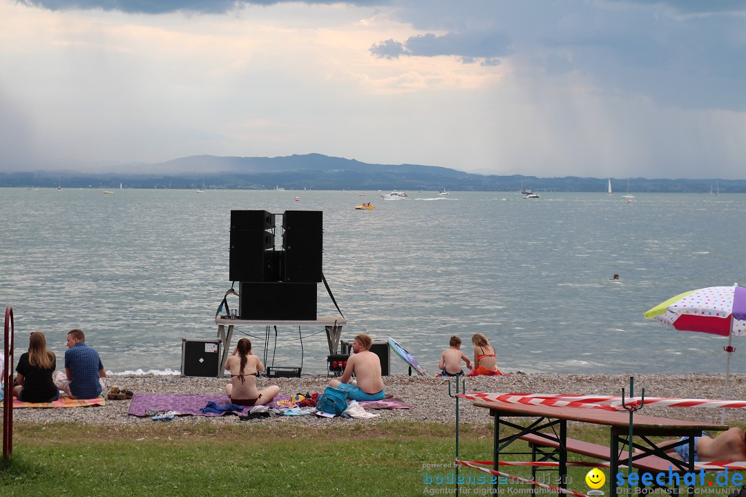 Uferfest mit Feuerwerk: Langenargen am Bodensee, 30.07.2016