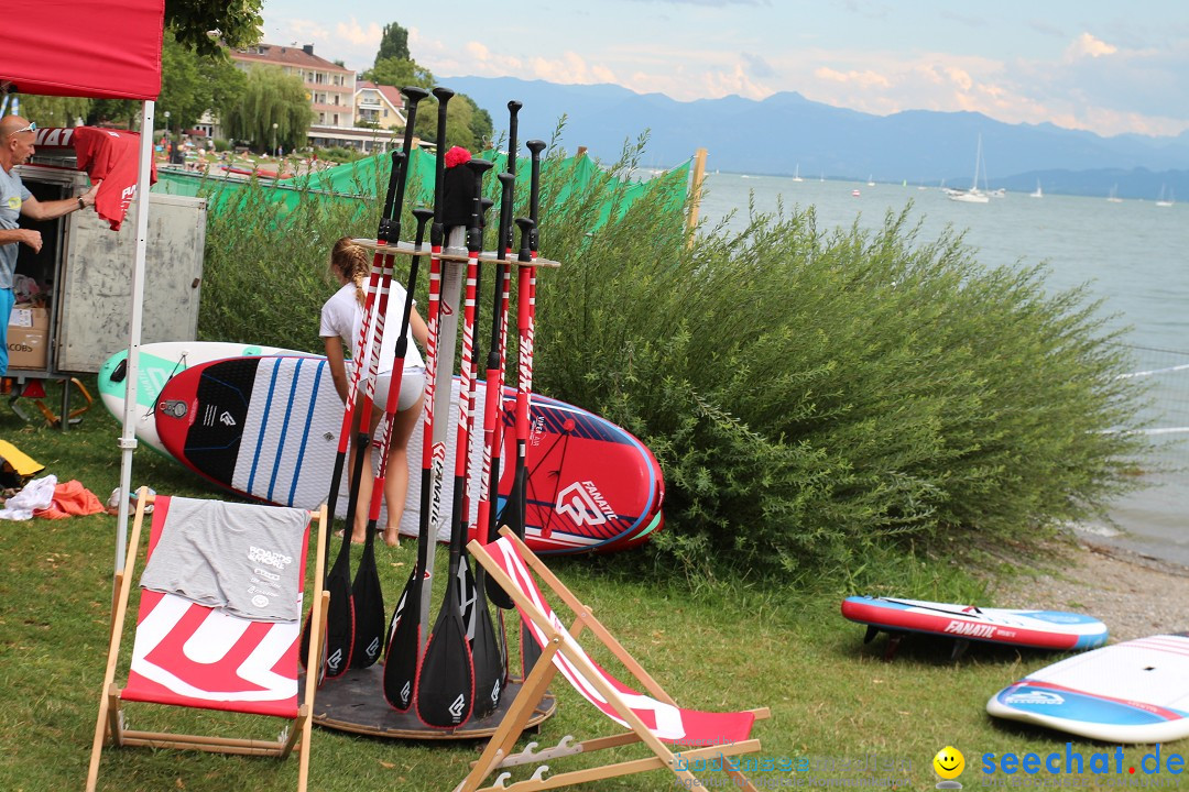 Uferfest mit Feuerwerk: Langenargen am Bodensee, 30.07.2016