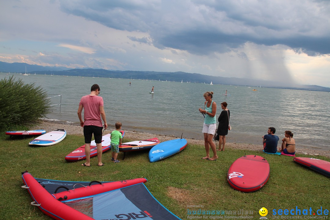 Uferfest mit Feuerwerk: Langenargen am Bodensee, 30.07.2016