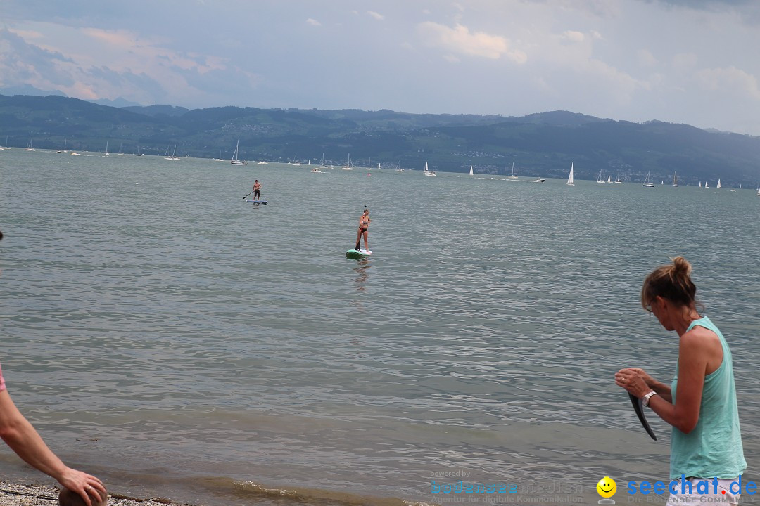 Uferfest mit Feuerwerk: Langenargen am Bodensee, 30.07.2016