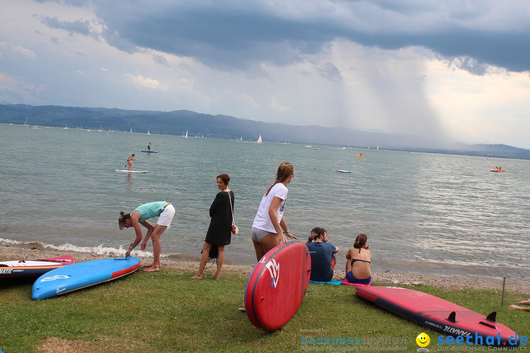 Uferfest mit Feuerwerk: Langenargen am Bodensee, 30.07.2016