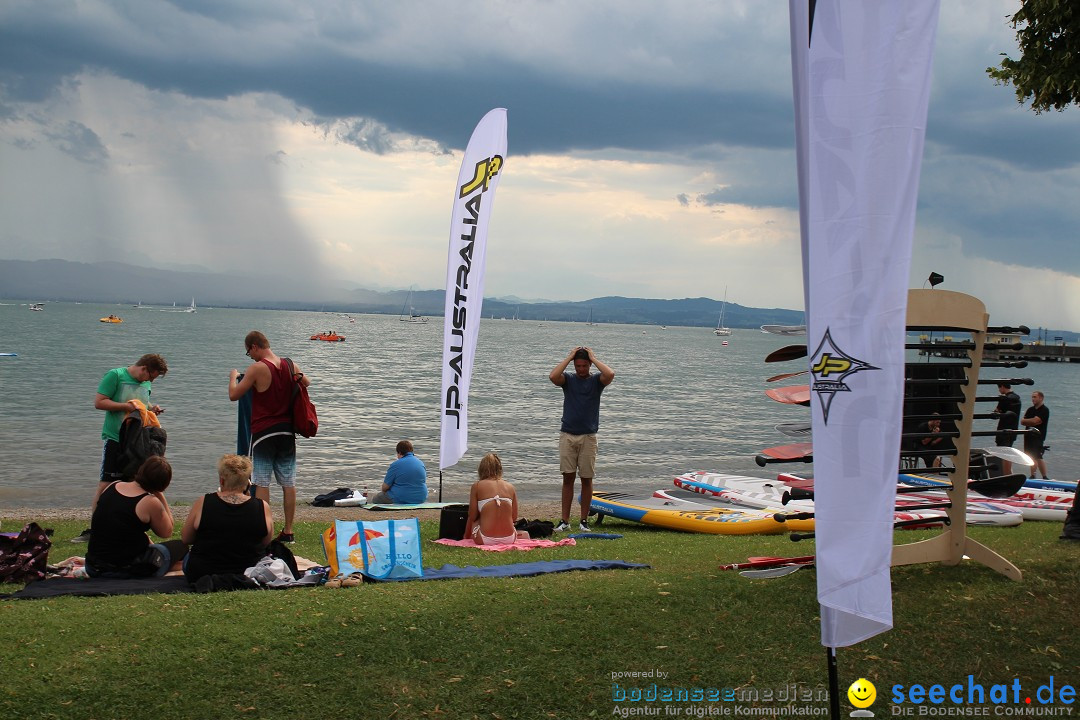 Uferfest mit Feuerwerk: Langenargen am Bodensee, 30.07.2016