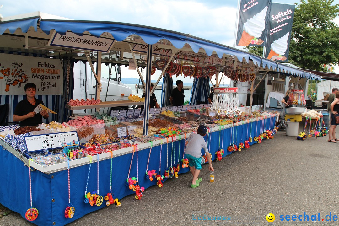 Uferfest mit Feuerwerk: Langenargen am Bodensee, 30.07.2016