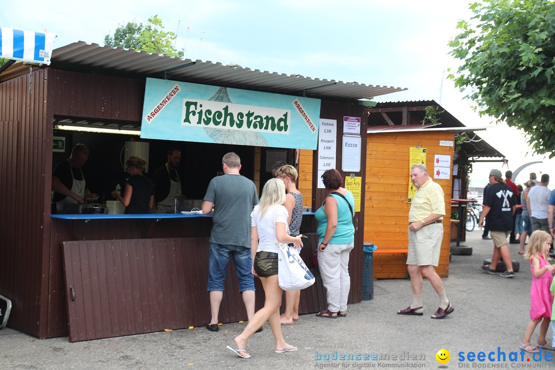 Uferfest mit Feuerwerk: Langenargen am Bodensee, 30.07.2016